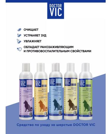 Doctor VIC Panthenol dog shampoo restoring - Buy Online on GoSupps.com