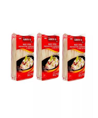 Rice noodles 5 mm "Aroy-D" 454 gr 3 pcs