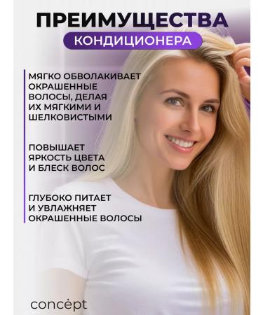 CONCEPT MOSCOW Contribution balm for dyed hair Professional - Buy Online on GoSupps.com