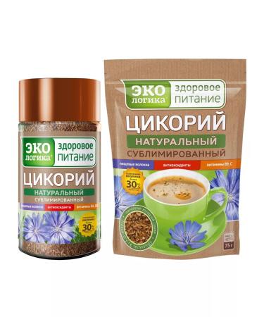 EcoLogic Tsikoria set (in glass 85g + in m at 75g) 2pcs