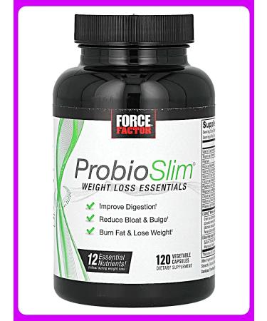 Force Factor PROBIOSLIM to reduce weight 120 vegetarian capsules