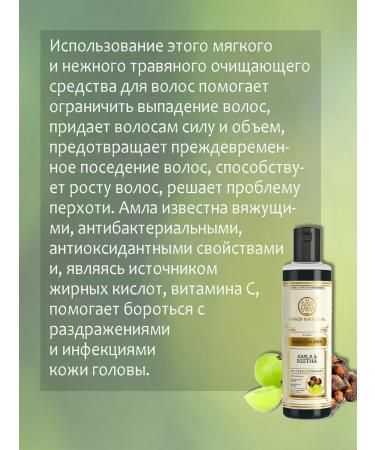 Khadi Shampoo Amla and Rith (India) 3 pcs - Buy Online on GoSupps.com