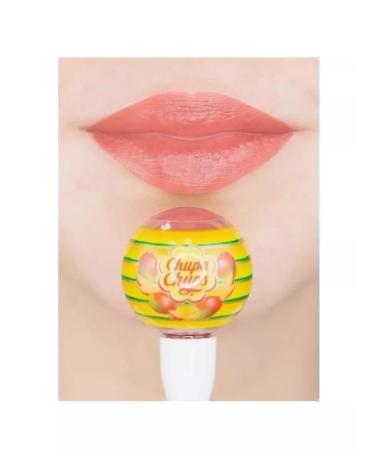 Chupa Chups Liquid lipstick in the shade of "Mango" - Buy Online on GoSupps.com