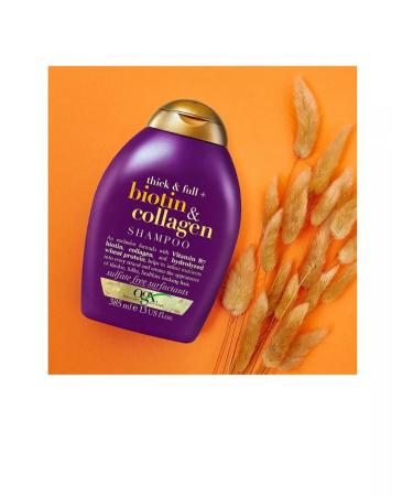 OGX Hair shampoo with biotin and collagen 385ml - Buy Online on GoSupps.com