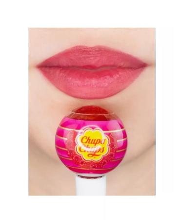 Chupa Chups Liquid lipstick in the shade of "Raspberry" - Buy Online on GoSupps.com