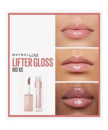 Maybelline New York Lifter Gloss lip gloss 002 ICE 5.4 ml - Buy Online on GoSupps.com
