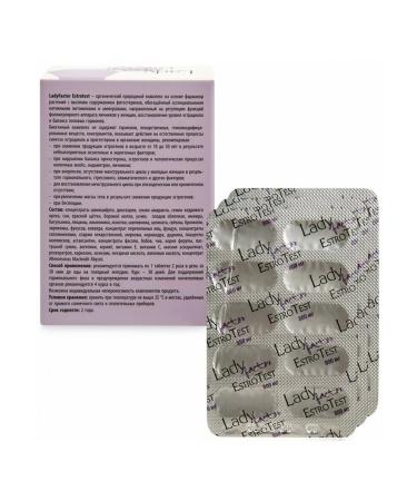 Sashera honey LadyFactor Estrotest for women 30 tablets - set 3 pcs - Buy Online on GoSupps.com