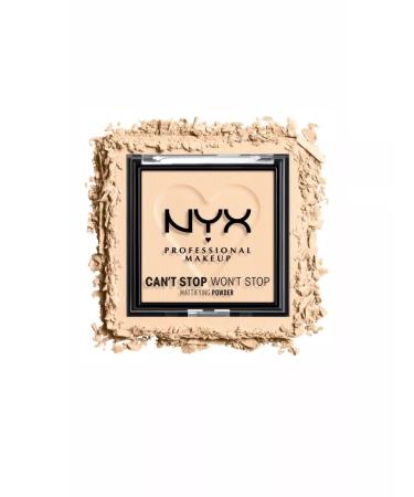 NYX Professional Makeup Mating powder Canomet Stop Won'T Stop 01-Fair - Buy Online on GoSupps.com