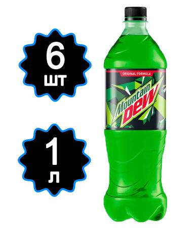 MOUNTAIN DEW Drink Montin Dew (MNT DEW) 1L x 6 pcs