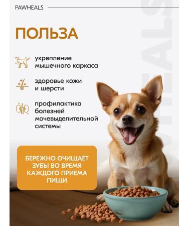 Pawheals Dry food for dogs with beef 1 kg - Buy Online on GoSupps.com