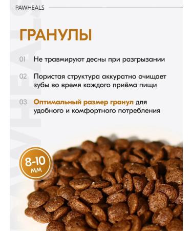 Pawheals Dry food for dogs turkey 2.5 kg - Buy Online on GoSupps.com
