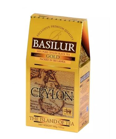 Leaf Basilur Tea Gold 100 g 4 pcs - Buy Online on GoSupps.com