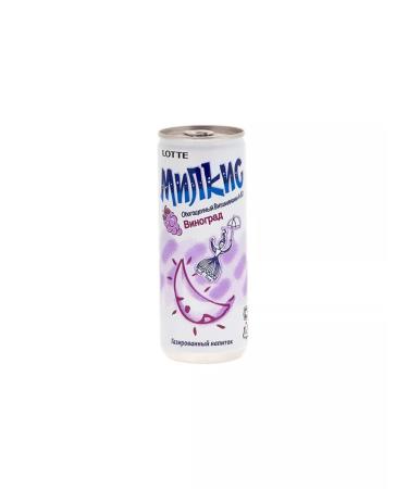 Lotte Drink Milkis grapes 250 ml 6pcs - Buy Online on GoSupps.com