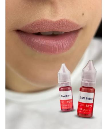 Hanafy Pigment for tattooing lips Hanafi No. 9 Soft Beige 10 ml - Buy Online on GoSupps.com