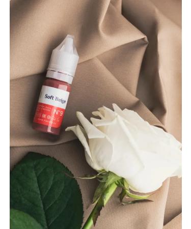 Hanafy Pigment for tattooing lips Hanafi No. 9 Soft Beige 10 ml - Buy Online on GoSupps.com