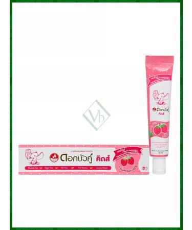 TWIN LOTUS Children's toothpaste with strawberries 35g - Buy Online on GoSupps.com