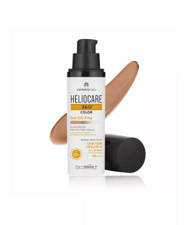 HELIOCARE Tonal sunscreen gel SPF 50+ (tone of bronze) 50ml - Buy Online on GoSupps.com
