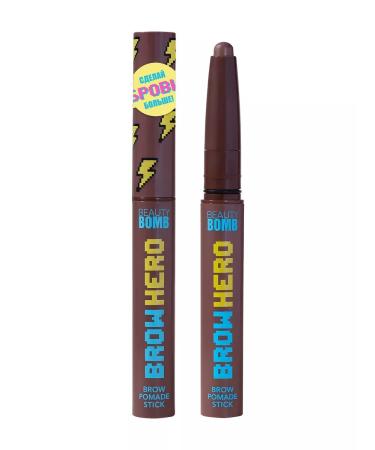 Beauty Bomb Brow Pomade Brow Hero 1 g 01 eyebrow pencil - Buy Online on GoSupps.com