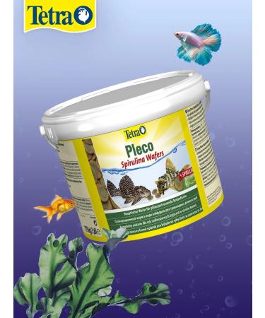 TETRA PLECO WAFERS food for herbivores of bottom fish of spirulina 3.6 liters - Buy Online on GoSupps.com