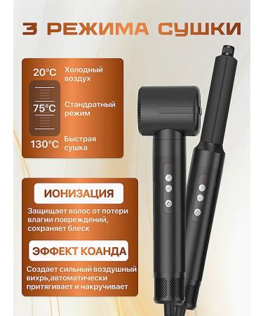 Bijoux du soleil Feng styler for hair 7 in 1 with nozzles - Buy Online on GoSupps.com