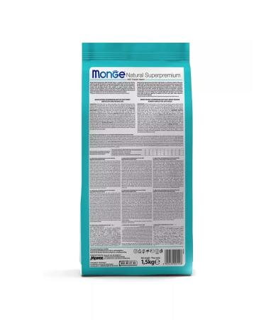 MONGE Dry food for sterilized cats with a cod of 1.5 kg - Buy Online on GoSupps.com