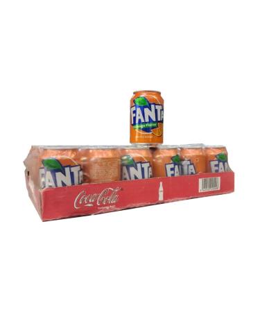 Fanta Shipped drink orange 300ml x 24bank - Buy Online on GoSupps.com