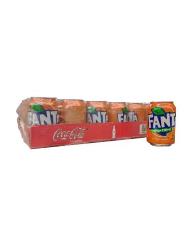 Fanta Shipped drink orange 300ml x 24bank - Buy Online on GoSupps.com