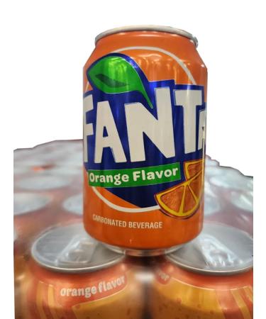 Fanta Shipped drink orange 300ml x 24bank - Buy Online on GoSupps.com