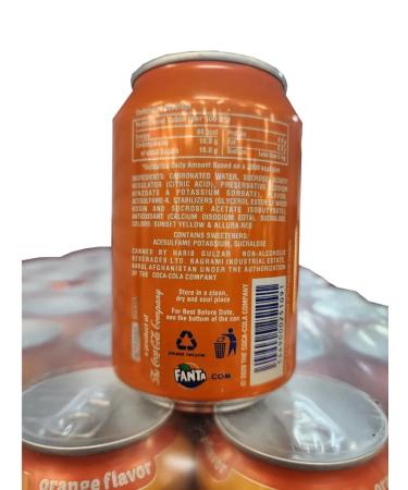 Fanta Shipped drink orange 300ml x 24bank - Buy Online on GoSupps.com