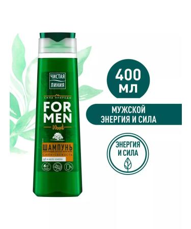 Clean line Hair shampoo strengthening Men 400 ml