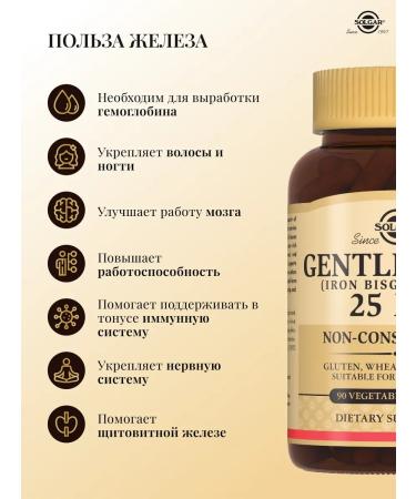 SOLGAR Easily accessible iron gentleman Iron 90 pcs - Buy Online on GoSupps.com