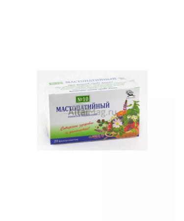 Altai drink Mastopathic collection of herbs Tea drink No. 10 in bags