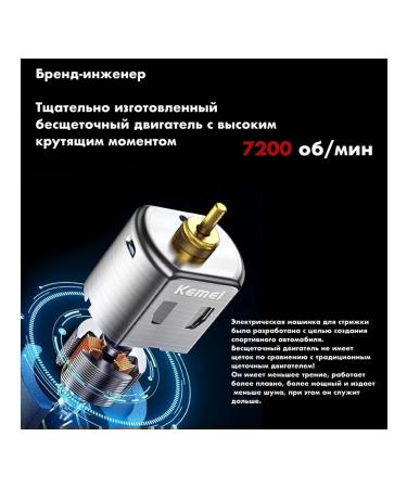 ECOMATRIX Professional hair cutting machines Kemei KM-2299 - Buy Online on GoSupps.com