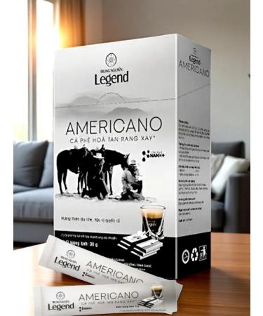 Soluble coffee American in bags of 30 g