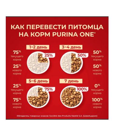 PURINA ONE Dog feed for dry mini control over turret 1.5 kg 4 pcs - Buy Online on GoSupps.com