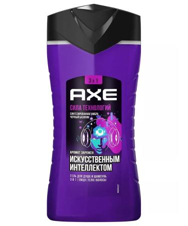 Axe Shower gel and shampoo 2B1 Male Power of Technologies 250ml - Buy Online on GoSupps.com