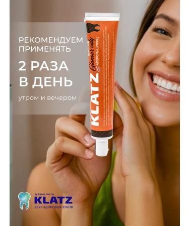 Klatz Toothpaste for girls without fluorine remineralizing 75 ml - Buy Online on GoSupps.com