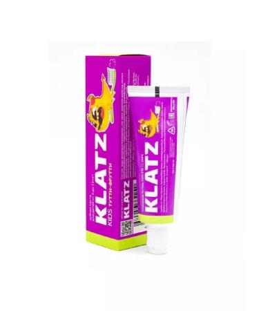 Klatz Toothpaste Children's Pasta 5-11 years old Tutti-Frutti 40 ml - Buy Online on GoSupps.com