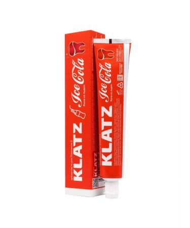 Klatz Toothpaste whitening with an ice fluid with ice 75 ml - Buy Online on GoSupps.com