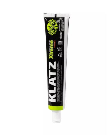 Klatz Toothpaste whitening for active people Xtreme 75 ml - Buy Online on GoSupps.com