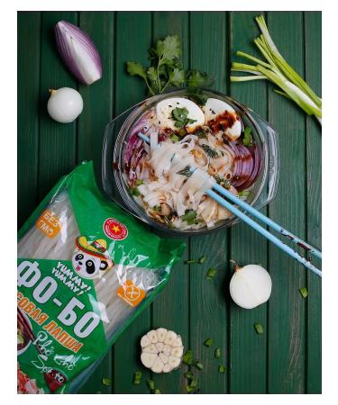 YUMMY YUMMY Rice noodles Fabro wide PHO KHO 500 g - Buy Online on GoSupps.com