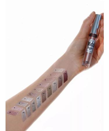 LUXVISAGE Eye shadows liquid Metal Hype tone 19 - Buy Online on GoSupps.com