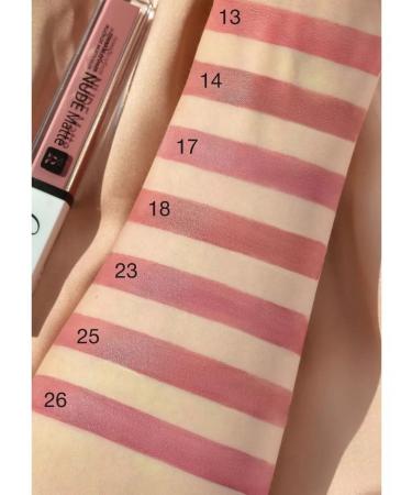 RELOUIS Lipstick lip matte stable liquid nude Matte tone 14 - Buy Online on GoSupps.com