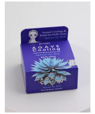 Petitfee Eye patches hydrogel agave moisturizers 60pcs - Buy Online on GoSupps.com