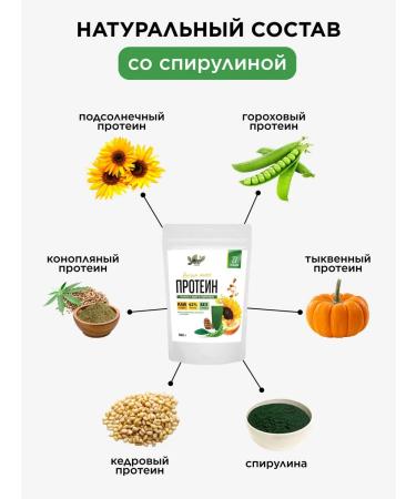 Yappi Food Plant vegan protein without sugar and lactose 500 g - Buy Online on GoSupps.com