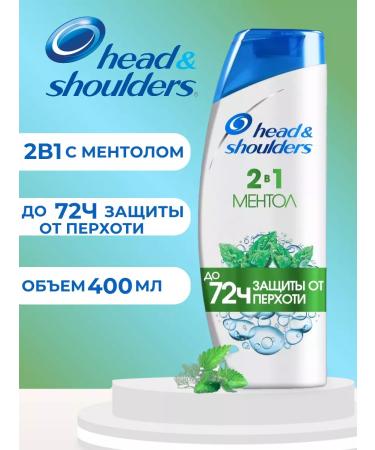 Head&Shoulders Hair shampoo menthol 400 ml - Buy Online on GoSupps.com