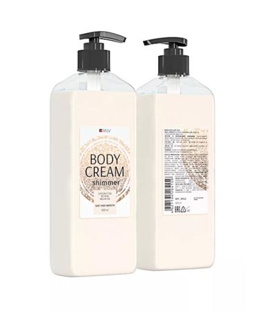 MILV Cream Body Glitter 500 ml - Buy Online on GoSupps.com