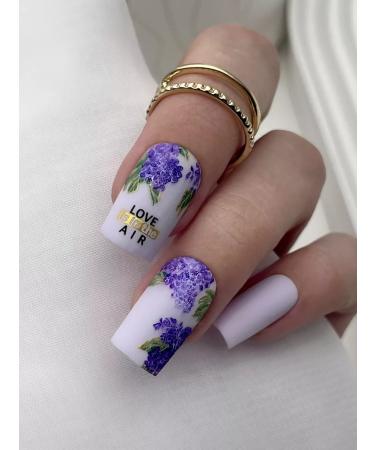 MUSE Nail Design Nail sliders flowers lilac - Buy Online on GoSupps.com