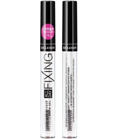 RELOUIS Eyebrow gel transparent All Day Fixing - Buy Online on GoSupps.com