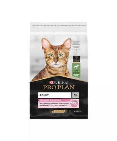 PRO PLAN Dry food for Delicate cats with lamb 10 kg - Buy Online on GoSupps.com